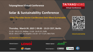 March 30, 2023: Solar & Sustainability Conference 2023