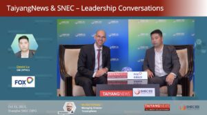 SNEC ES Exclusive: Fox ESS Executive Interview
