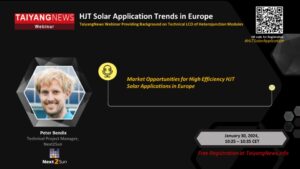 Peter Bendix from Next2Sun at TaiyangNews Special Webinar