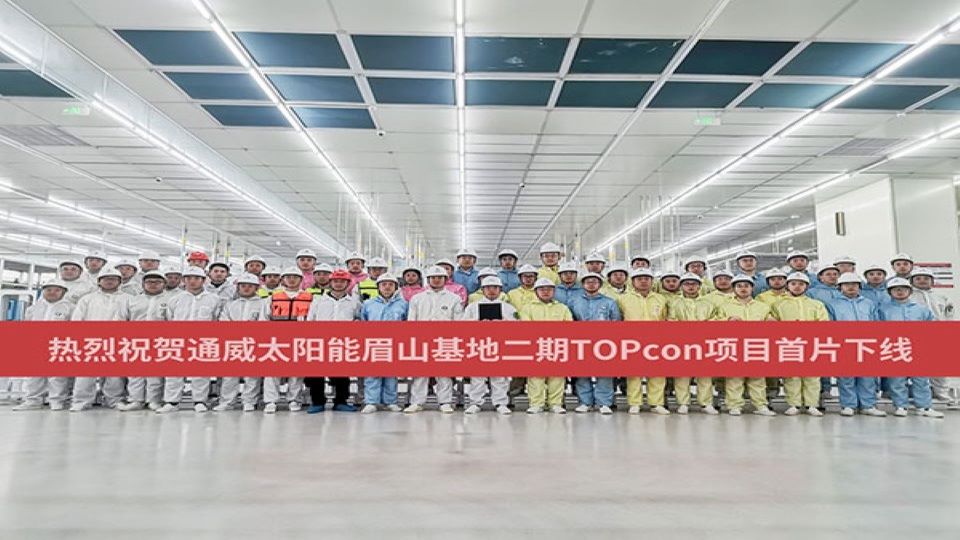 China Solar PV News Snippets TaiyangNews - Tongwei Solar Meishan online