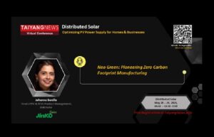 Jinko at TaiyangNews Virtual Conference - China Solar PV News Snippets