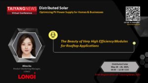 LONGi at TaiyangNews Virtual Conference May 28-29, 2024: China Solar PV News Snippets