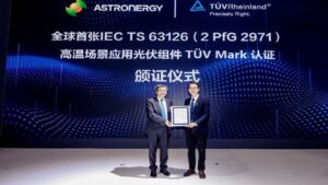 Astronergy SNEC PV Power Expo - TUV Rheinland - TaiyangNews China Solar PV News Snippets