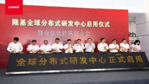 LONGi inaugurates DG R&D Center Jiaxing - TaiyangNews China Solar PV News Snippets