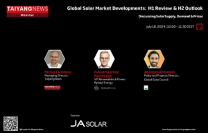 July 18, 2024: Global Solar Market Developments: H1 Review & H2 Outlook