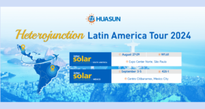 Huasun Energy will be at Intersolar South America and Intersolar Mexico to showcase their top-notch products. (Photo Credit: Huasun)