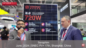 Seraphim Solar’s Multiple Cell-Size Based Products At SNEC 2024