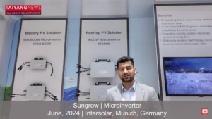 TaiyangNews at Intersolar Europe 2024 - Sungrow