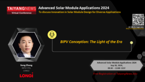 TaiyangNews China Solar News Snippets - Advanced Solar Module Applications 2024 Virtual Conference