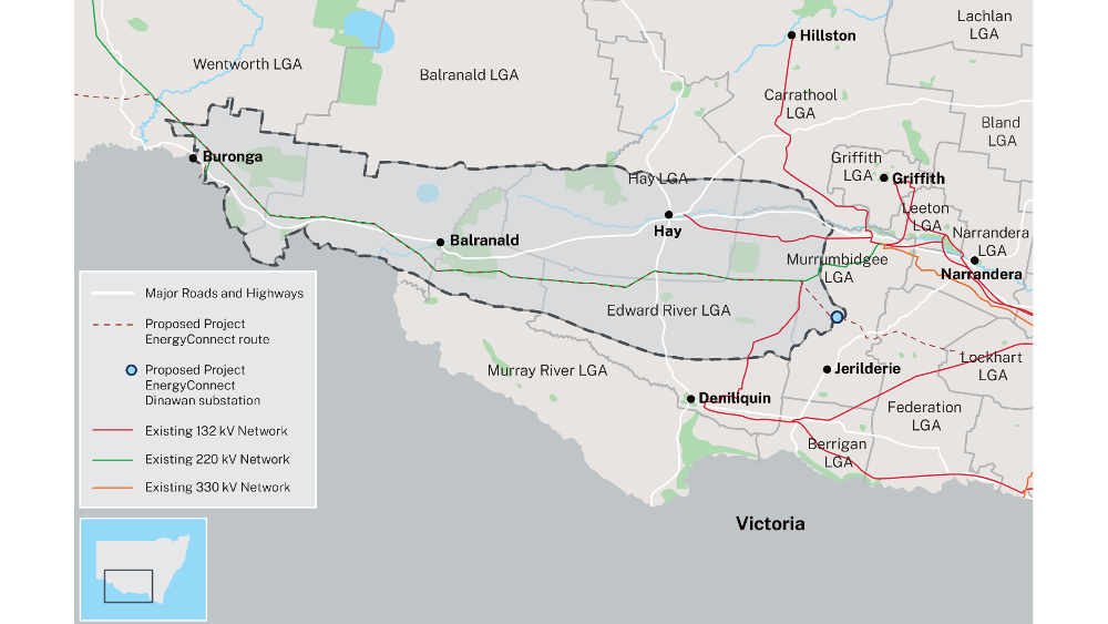 Map NSW South West REZ