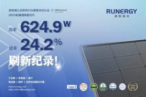 Runergy Sets New N-type Module Power Record - TaiyangNews China Solar PV News Snippets