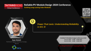 China Solar PV News Snippets: GCL-SI & AESOLAR At TaiyangNews Virtual Conference & More
